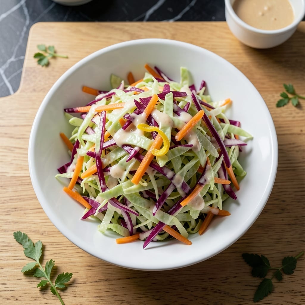 Bobby Flay's Coleslaw Recipe: Tangy Crunch With a Kick