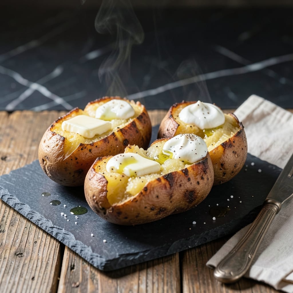 Yukon Gold Baked Potato Recipe: Fluffy Centers With Crispy Skins