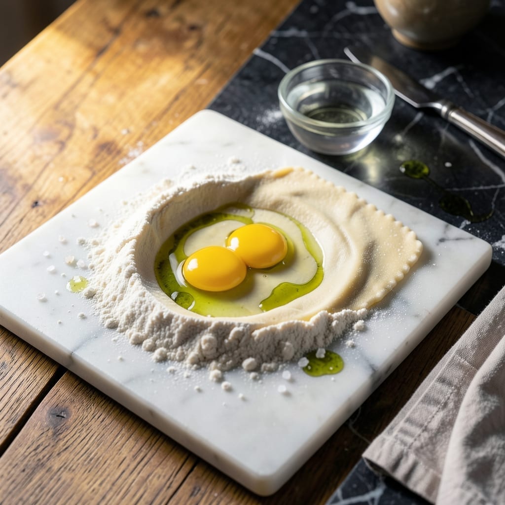 Ravioli Dough Recipe 00 Flour: Silky Smooth Pasta Base
