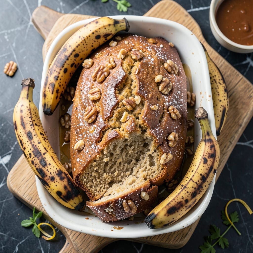 Banana Nut Bread Recipe 2 Bananas: Moist Loaf With Perfect Crumb
