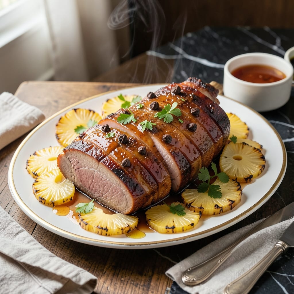 Paula Deen Ham Recipe: Brown Sugar Glazed Holiday Centerpiece
