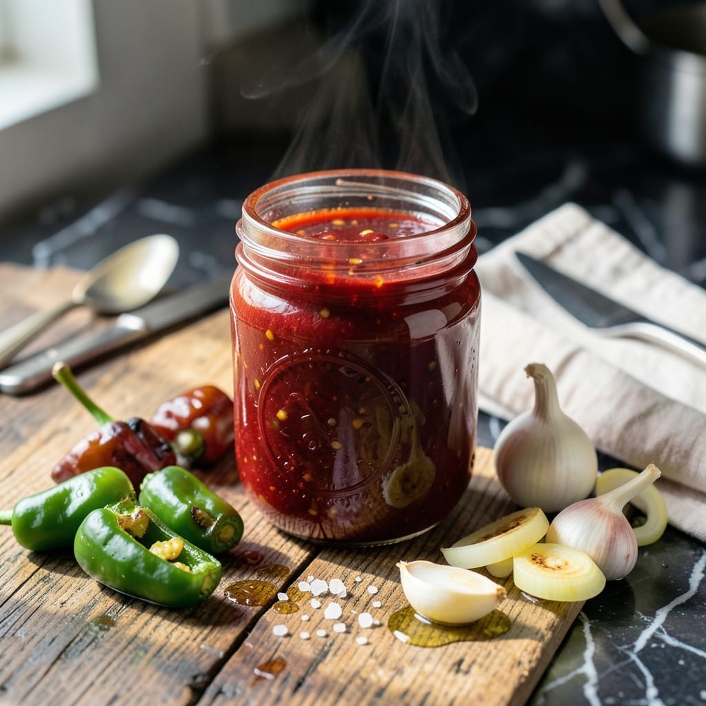 Hot Sauce Recipe With Jalapeño Peppers: Fiery Homemade Condiment With Fresh Heat