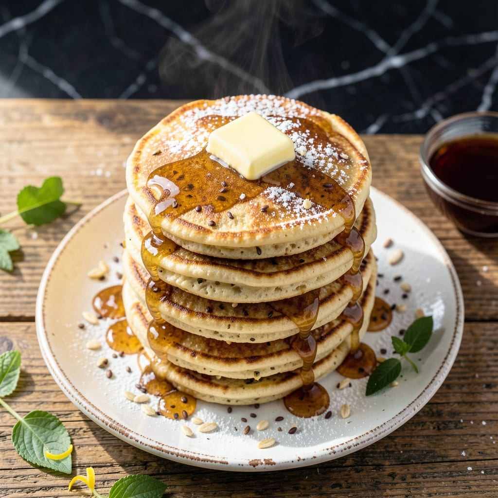 Denny's Hearty 9-Grain Pancakes Recipe: Fluffy Stacks With Nutty Depth