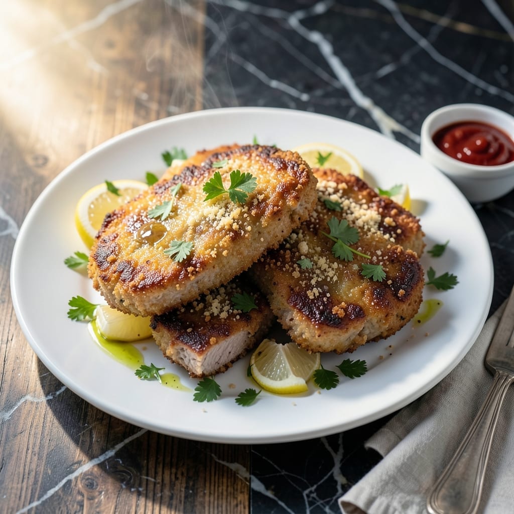 Breaded Veal Cutlets Recipe: Crispy Golden Crust With Tender Center