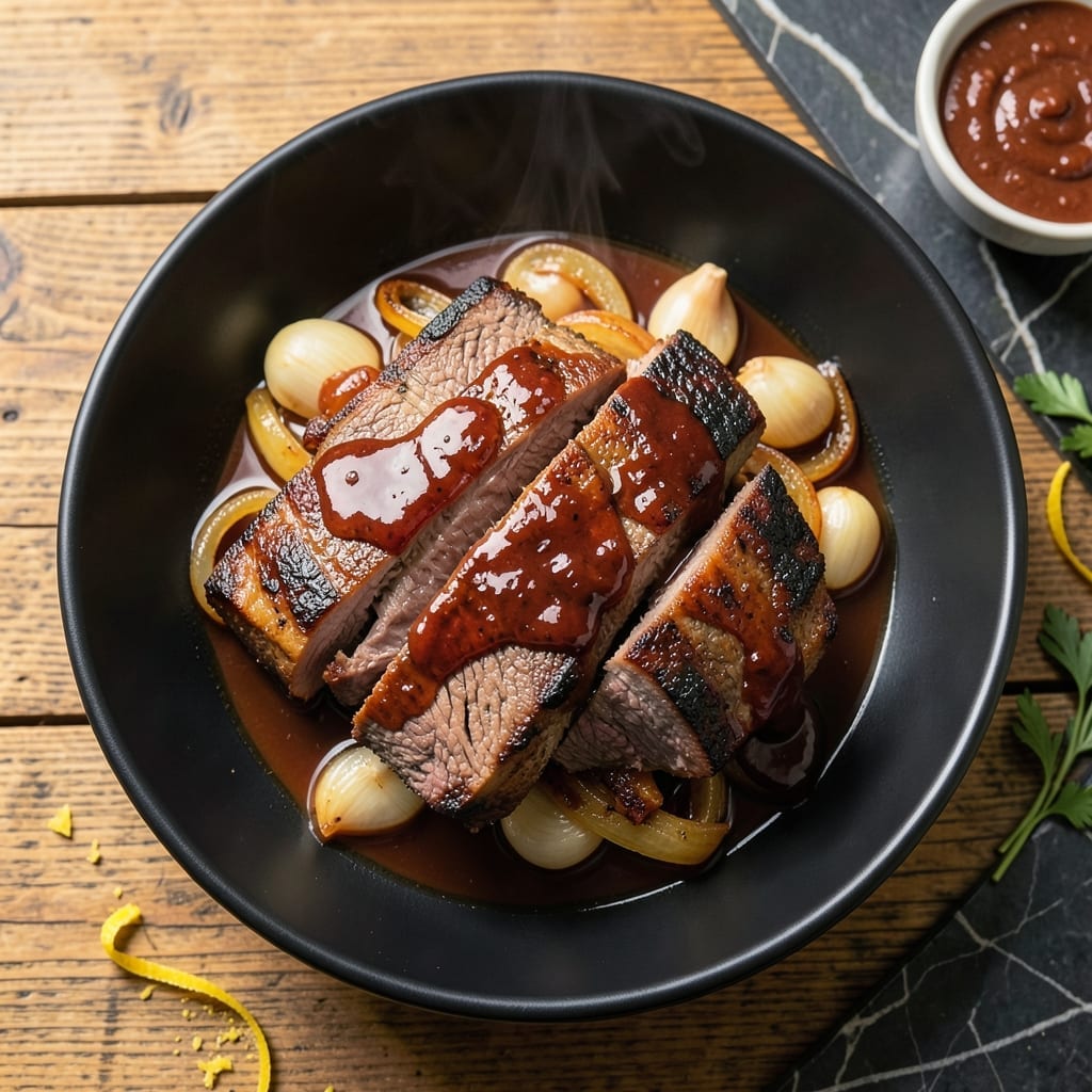 BBQ Tri Tip Pressure Cooker Recipe: Melt-In-Your-Mouth Tenderness in 45 Minutes