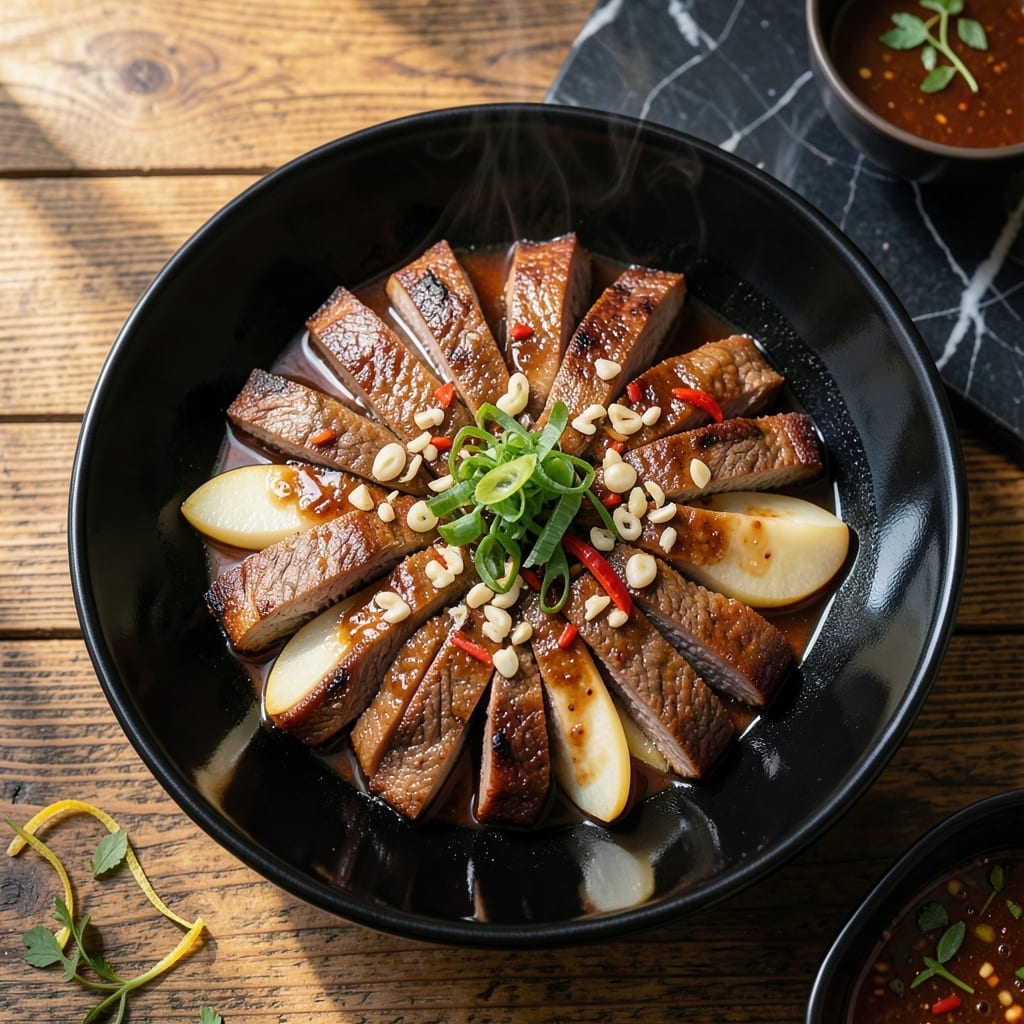 Korean Boneless Beef Short Ribs Recipe: Sweet and Savory Marinated Grill Delight