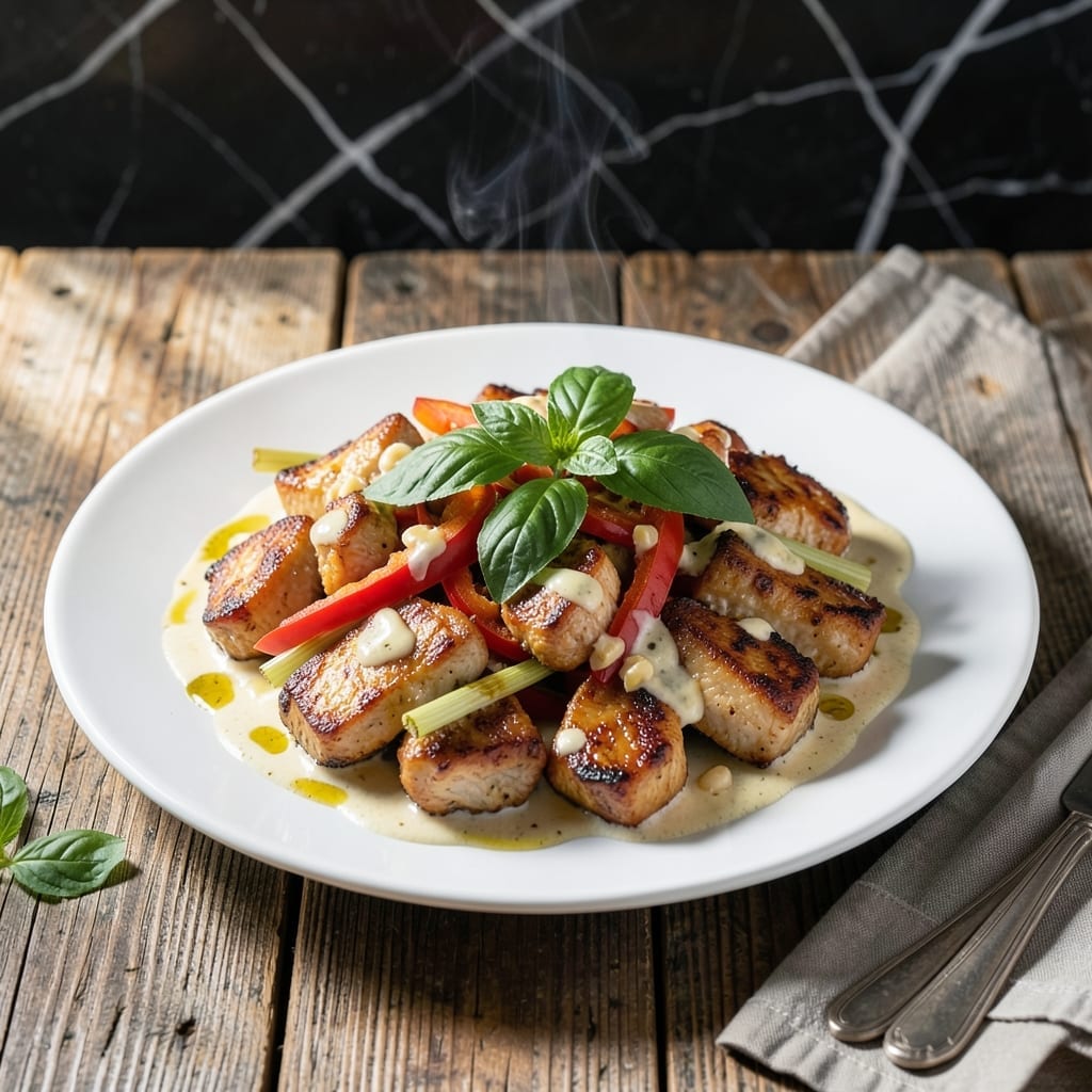Aldi Thai Coconut Chicken Recipe: Fragrant Lemongrass and Basil Infusion