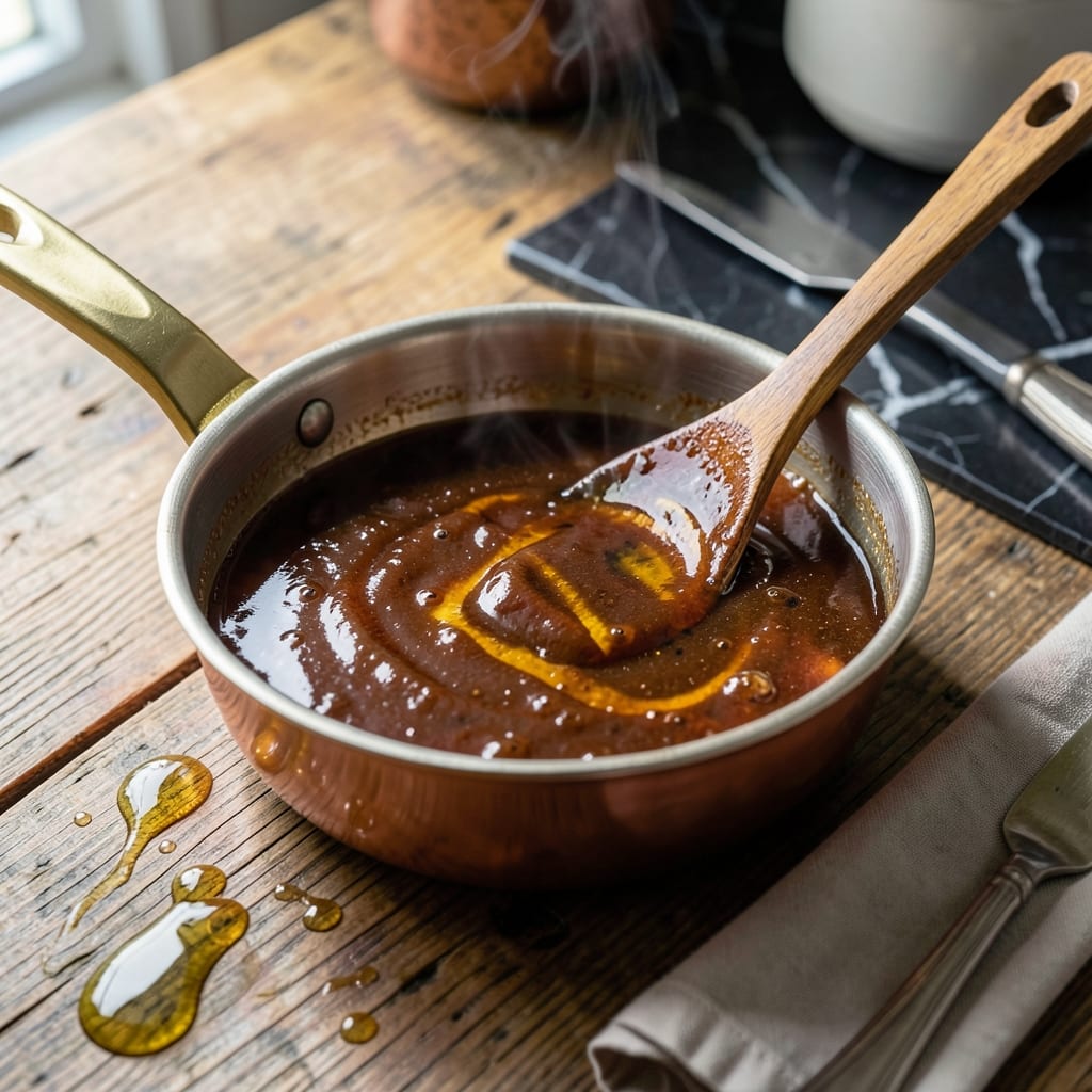Simple Bourbon Glaze Recipe: Rich and Sticky Sweetness for Meats