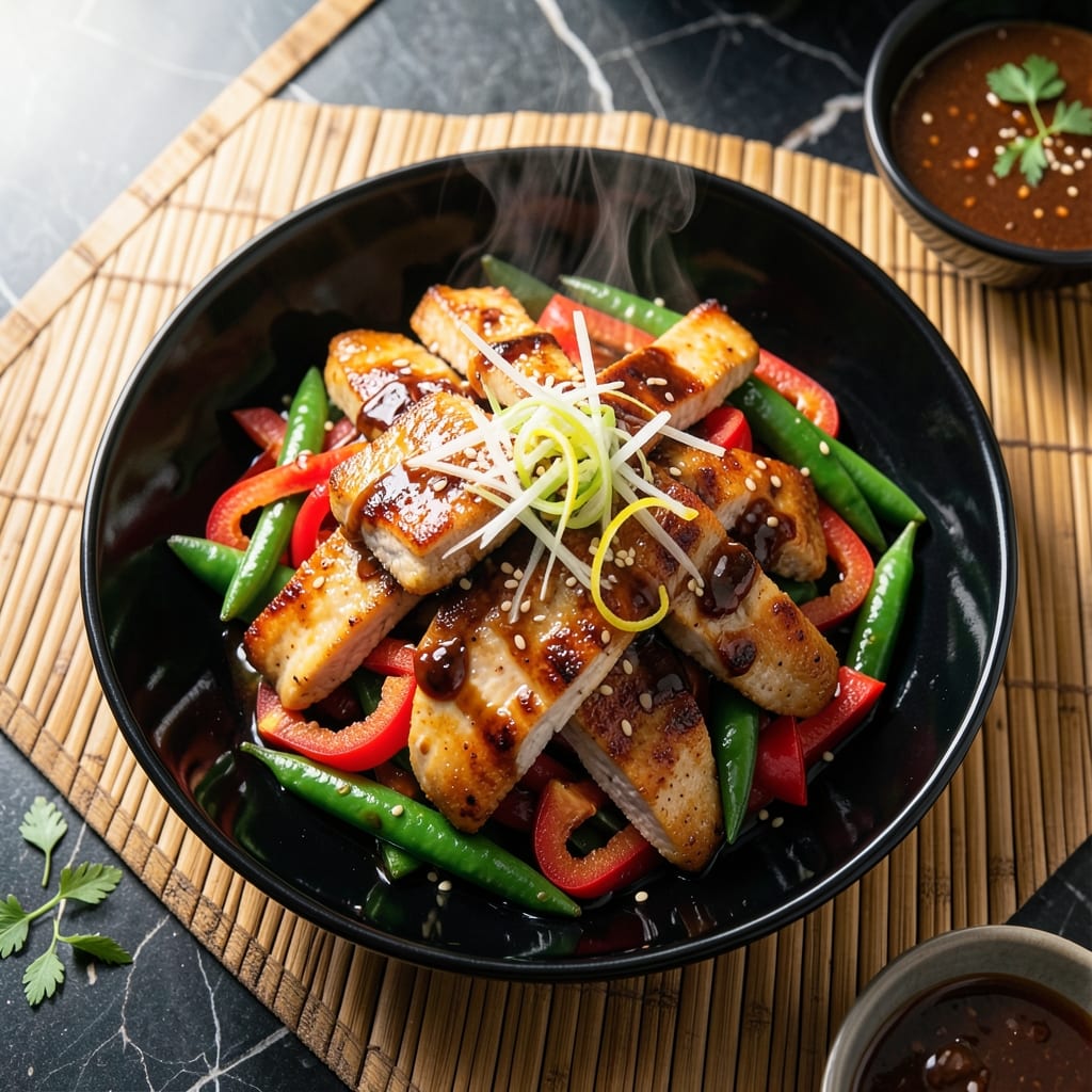 Chicken Stir Fry Wok Recipe: Crunchy Veggies and Savory Sauce