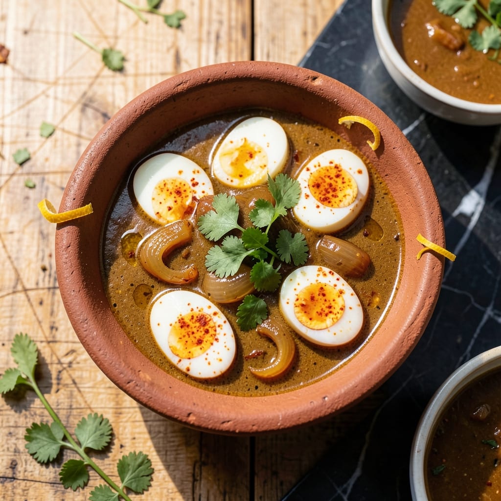 Egg Curry Recipe Gujarati Style: Fragrant Spices and Poached Egg Harmony