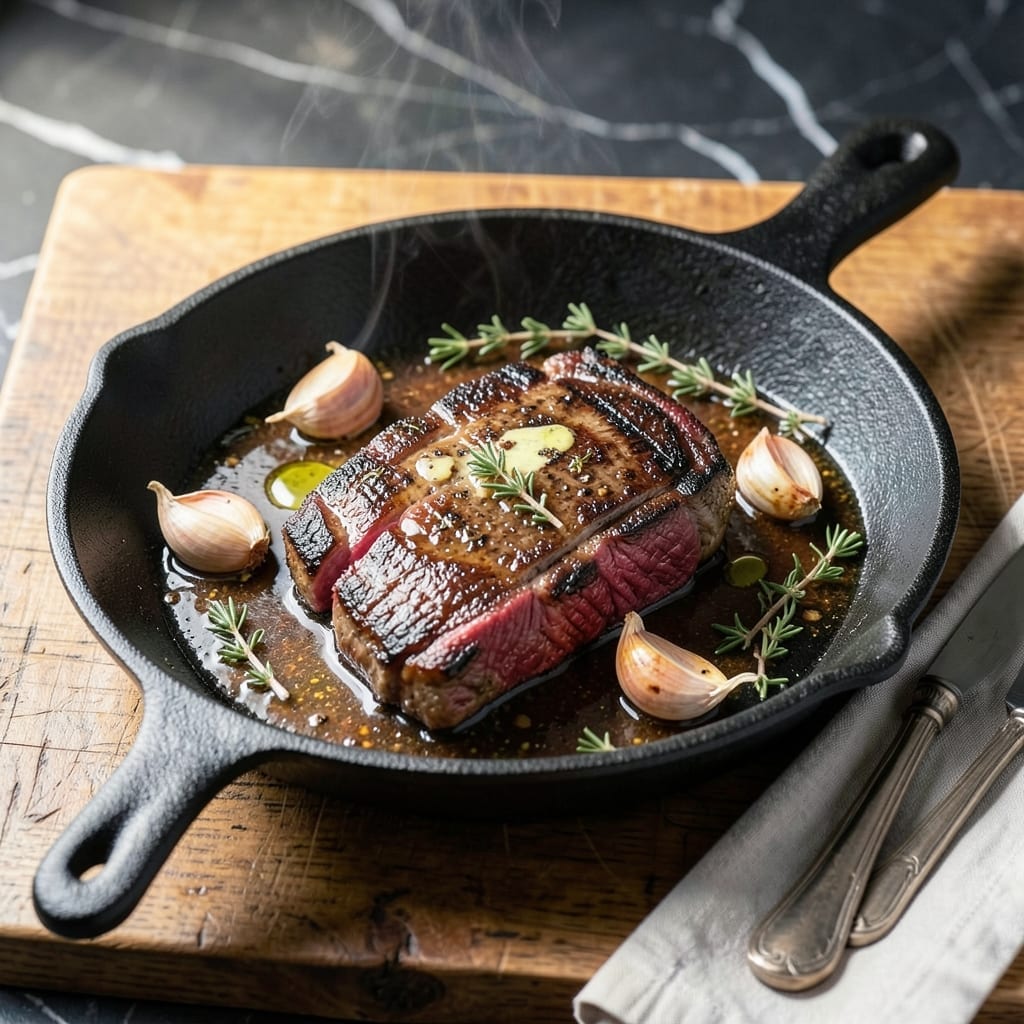 Hanger Steak Recipe Cast Iron: Seared Crust With Buttery Depth
