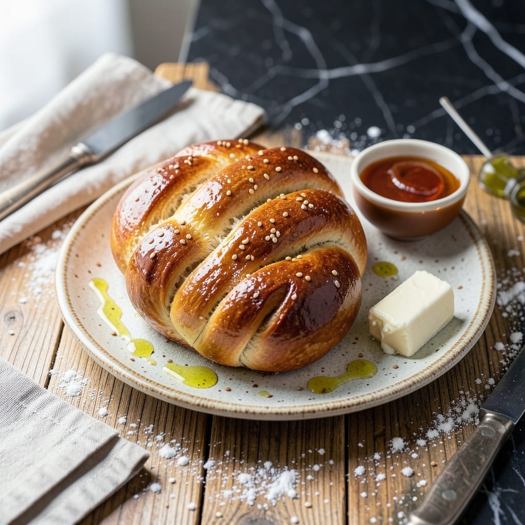 Easy Challah Recipe by Hand: Braided Golden Loaf Without a Mixer