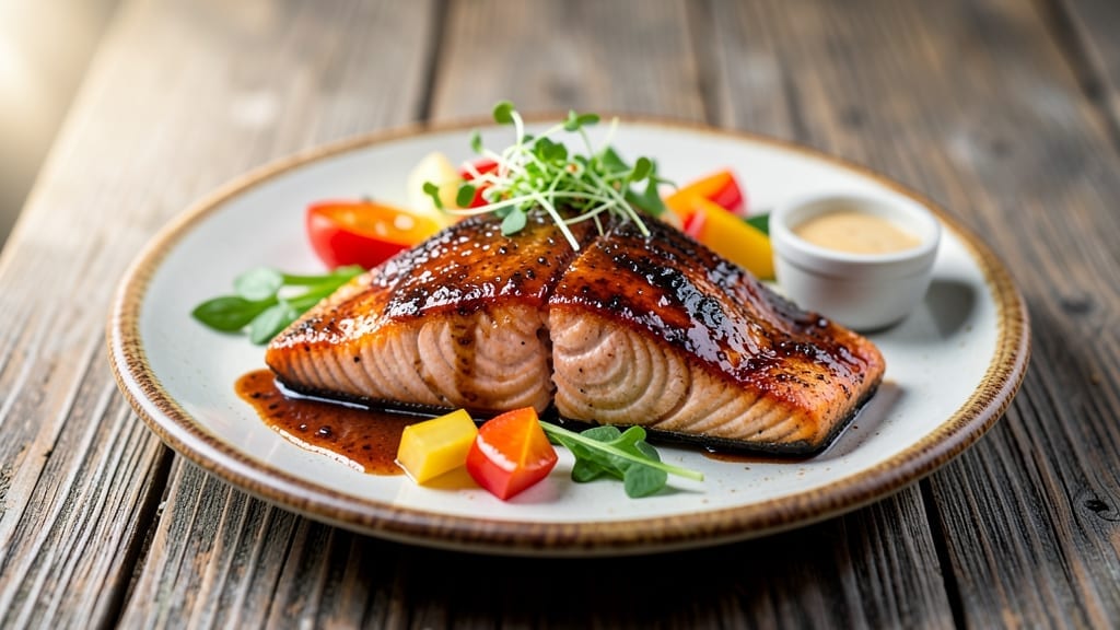 Salmon With Barbecue Sauce Recipe: Smoky-Glazed Flavor That Sticks to Every Bite