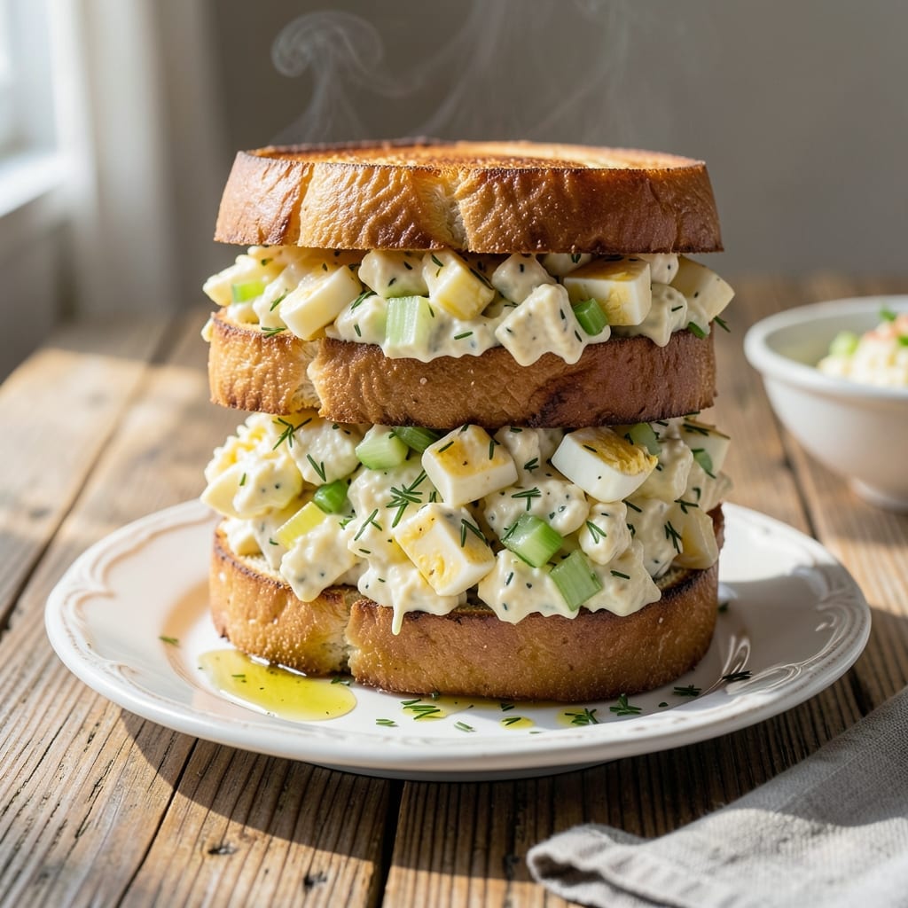 Martha Stewart Egg Salad Sandwich Recipe: Bright Dill and Chive Freshness