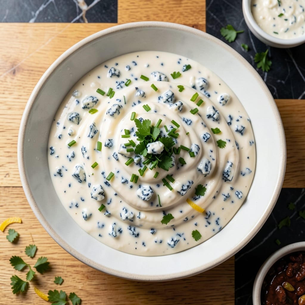 Blue Cheese Dressing Recipe Buttermilk: Tangy Creamy Depth With Herb Infusion