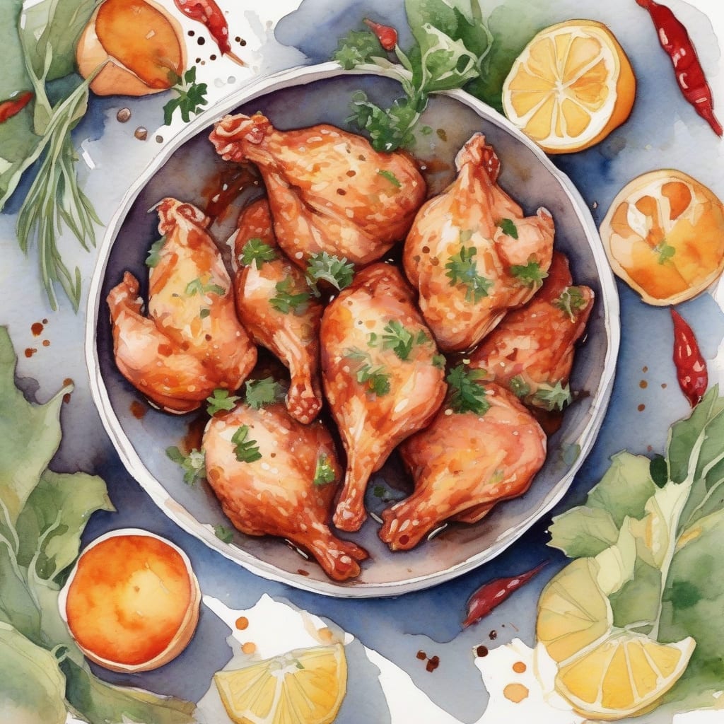 tiny spicy chicken recipe