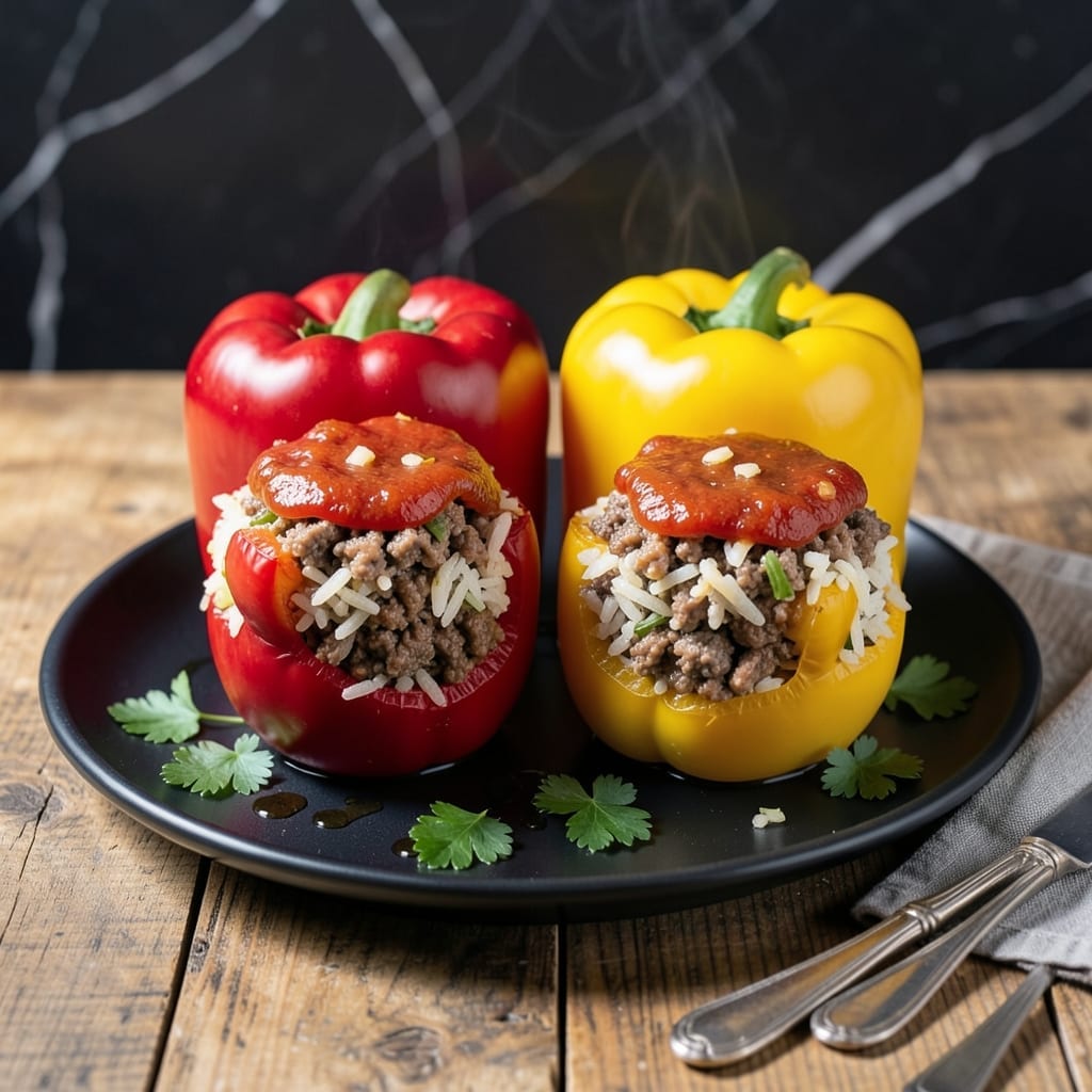 Instant Pot Recipe for Stuffed Peppers: Pressure-Cooked Cheesy Goodness