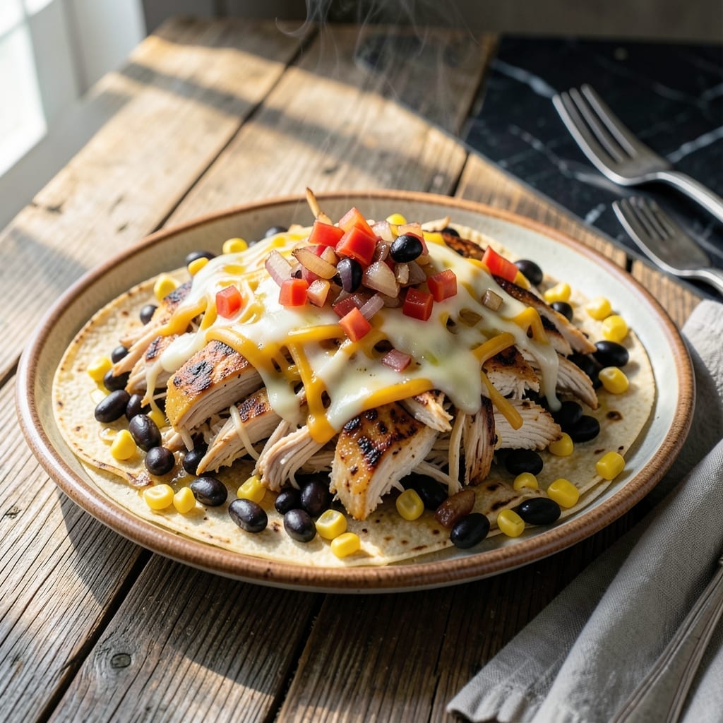 Mexican Trash Recipe With Chicken: One-Pan Spiced Layered Delight