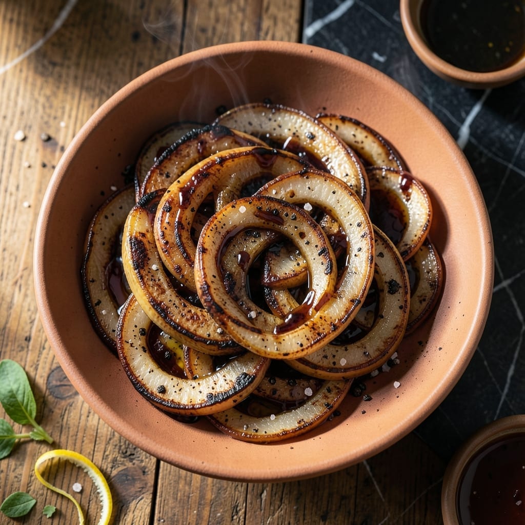 Grilled Sweet Onion Recipe: Caramelized Rings With Charred Edges Grilled Sweet Onion Recipe: Caramelized Rings With Charred Edges