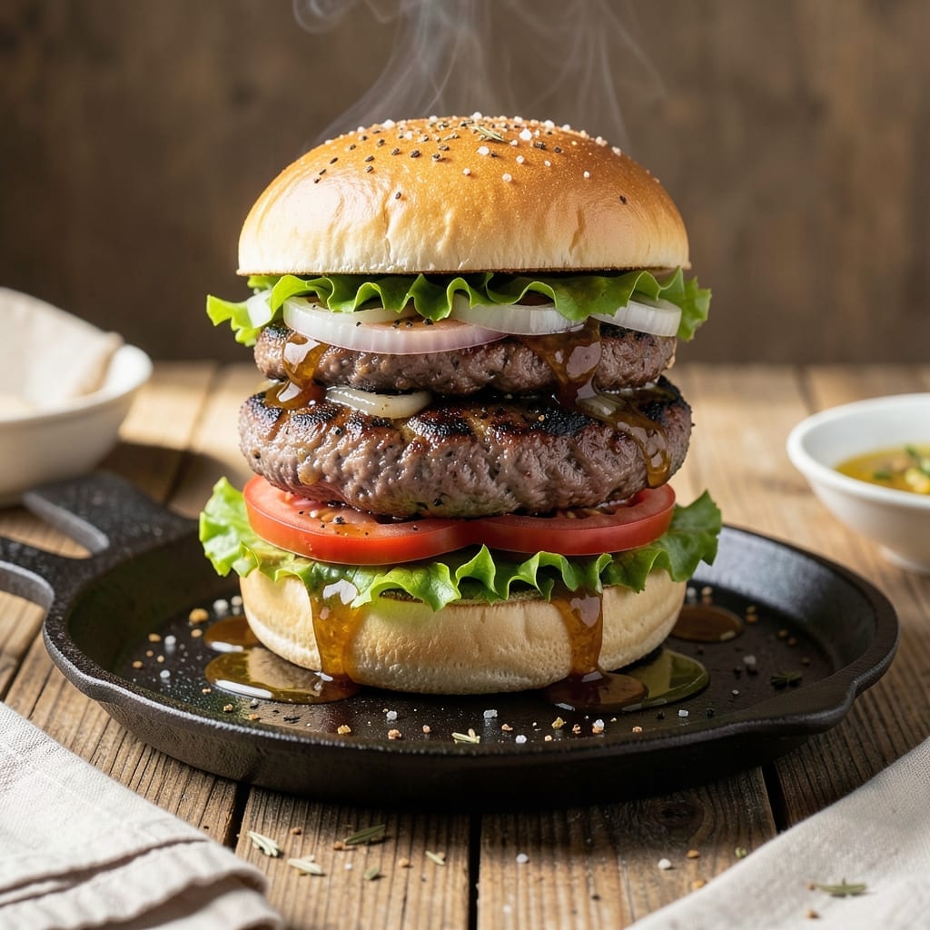 Recipe For Bison Burgers: Lean Flavor With Bold Seasoning