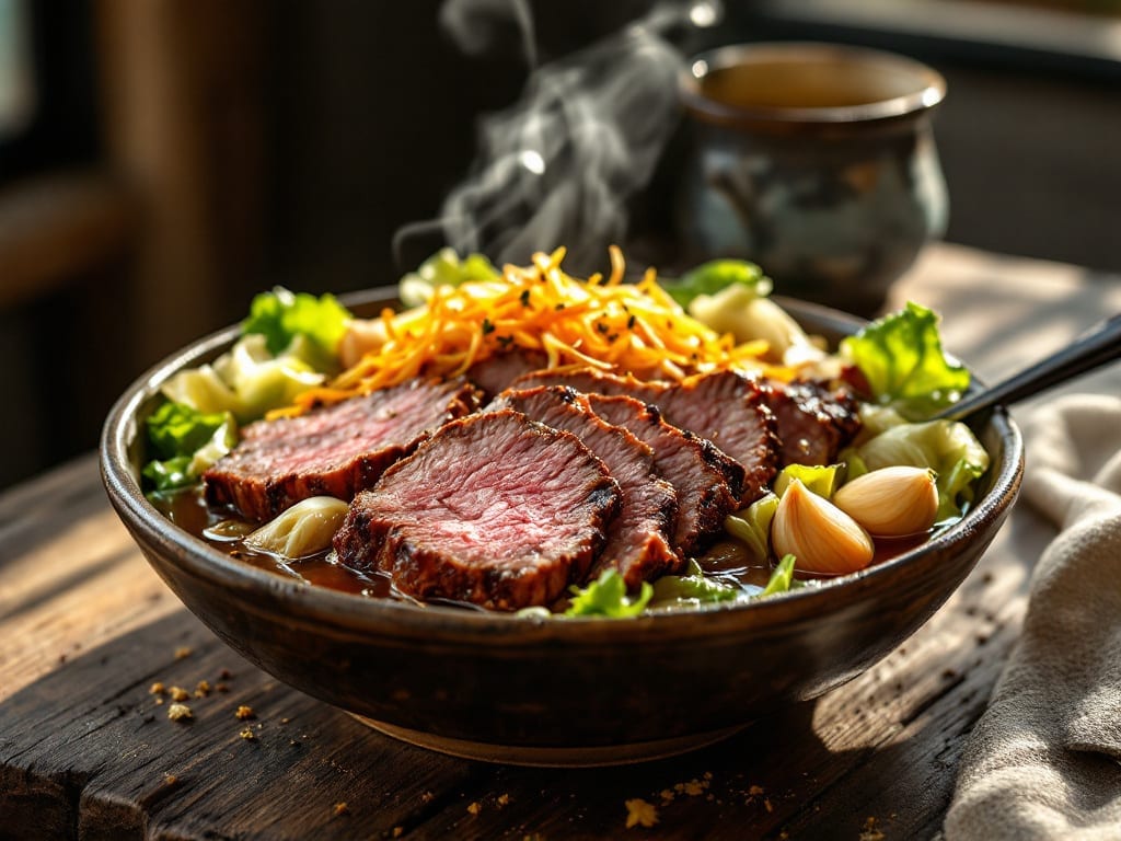 Beef Brisket and Cabbage Recipe: Slow-Simmered Smokiness Meets Cabbage Softness