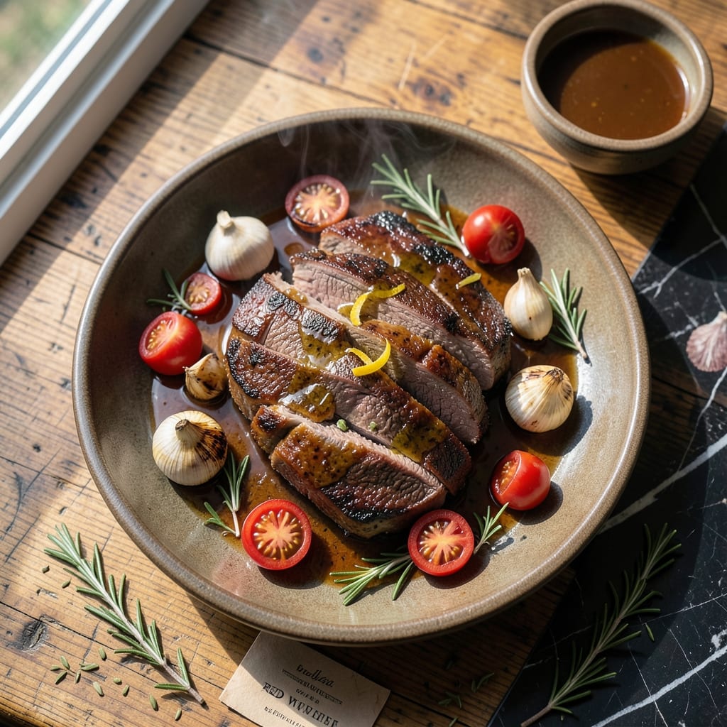 Marinated Roast Beef Recipe Oven: Herb-Infused Juiciness With Caramelized Crust