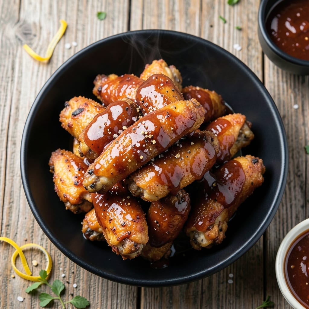 Fried Barbecue Wings Recipe: Smoky Crisp Without the Deep Fry