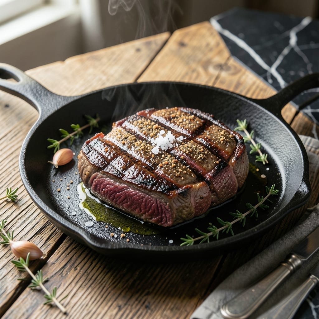 Rib Eye Steak Recipe Grill: Reverse-Seared to Buttery Perfection