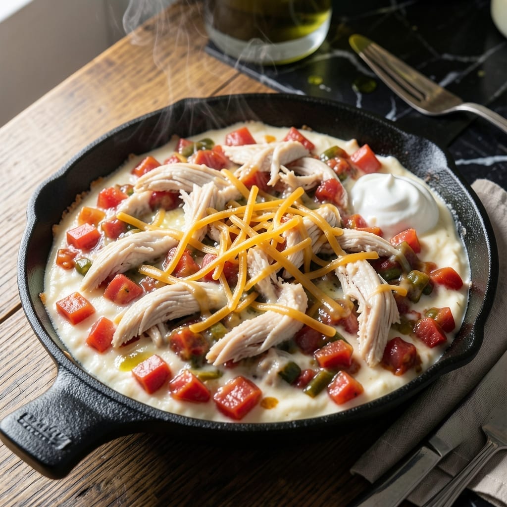 Chicken Rotel Dip Recipe: Creamy Cheesy Party Favorite Chicken Rotel Dip Recipe: Creamy Cheesy Party Favorite