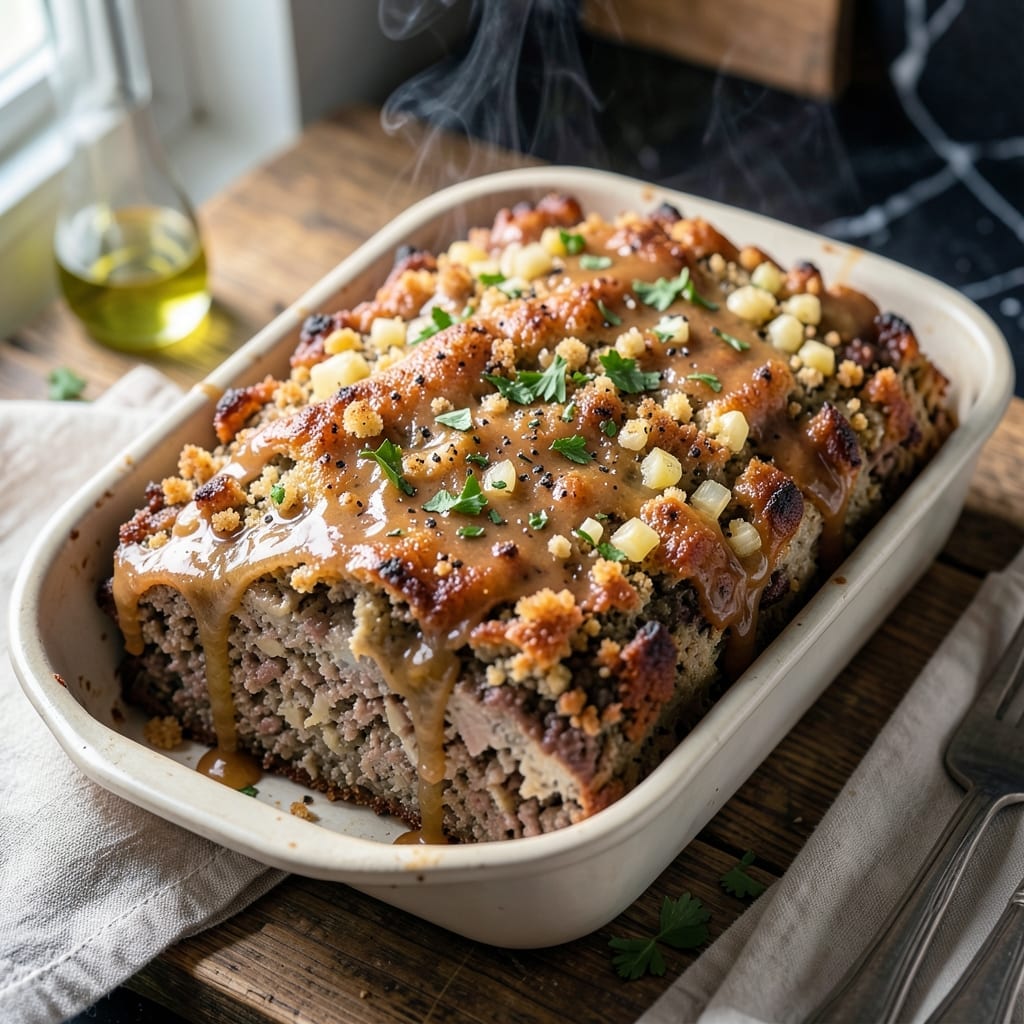 Meatloaf Recipe With Ground Turkey And Ground Beef: Juicy Two-Meat Harmony
