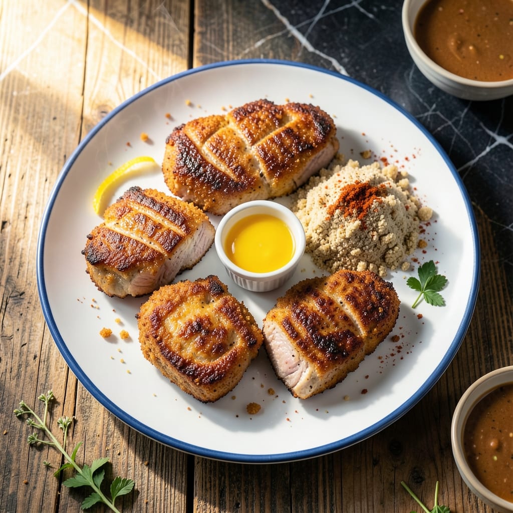 Homemade Shake and Bake Recipe for Pork Chops: Crispy Coating Without the Deep Fryer Homemade Shake and Bake Recipe for Pork Chops: Crispy Coating Without the Deep Fryer