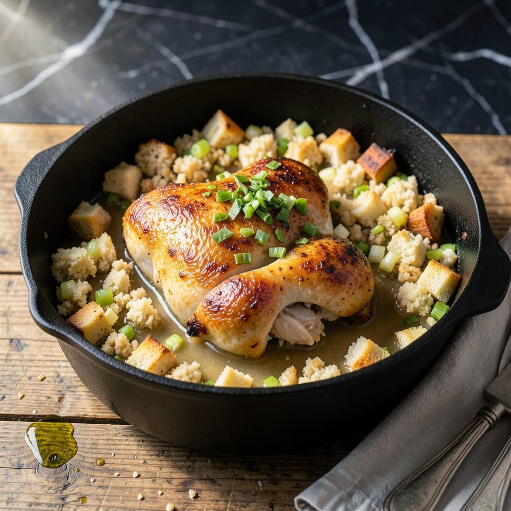 Chicken Stove Top Stuffing Recipe: Savory Herb-Infused Bread Cubes