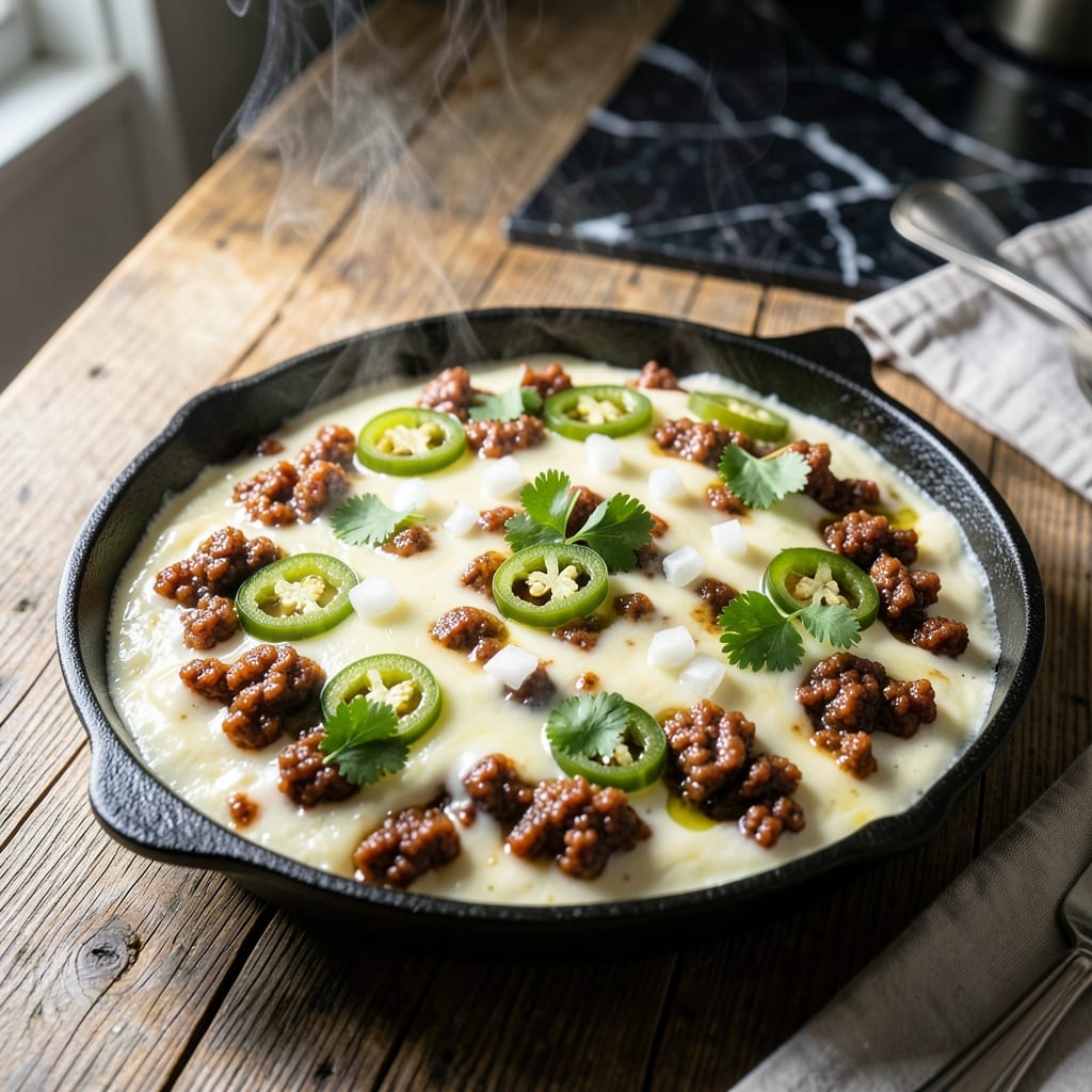 Cheese Dip Recipe Mexican: Bold Queso Fundido With Chorizo Kick