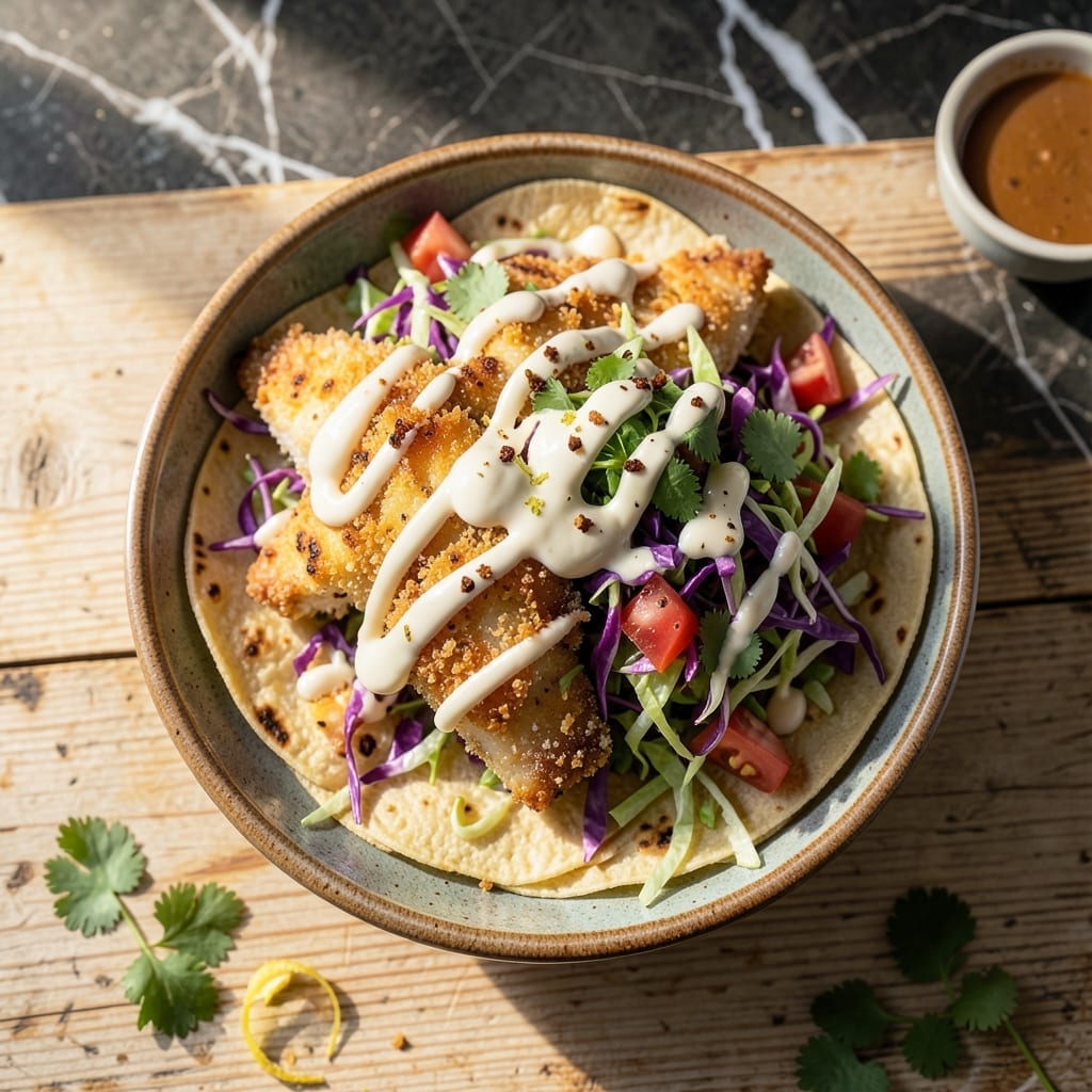 Fish Tacos Recipe With Best Fish Taco Sauce: Crispy Baja-Style With Zesty Lime Crema