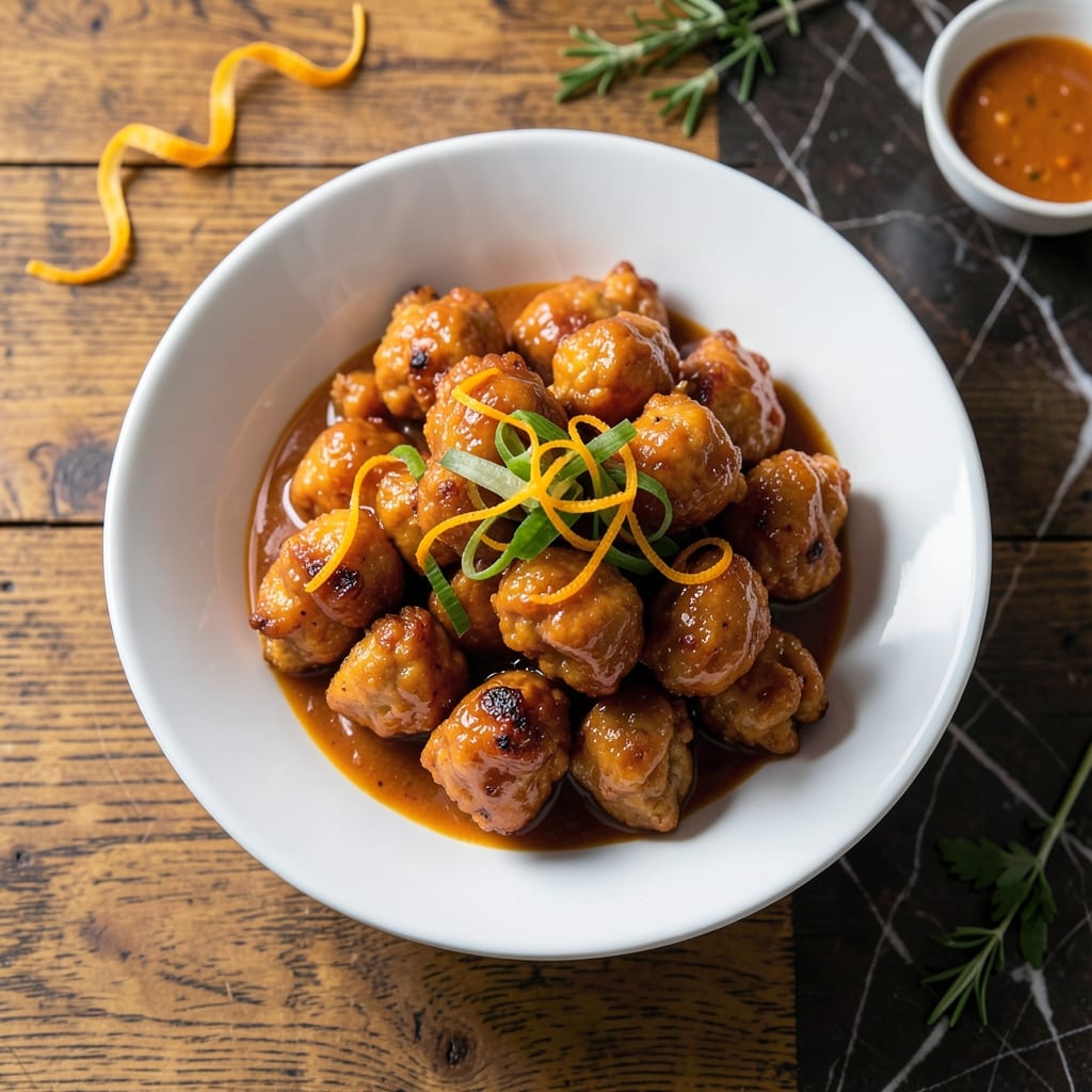 Jet Tila's Orange Chicken Recipe: Crispy Bites With Tangy Citrus Glaze