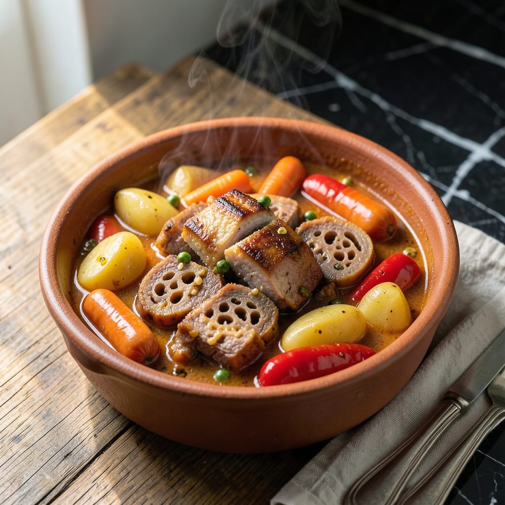Menudo Recipe in Tagalog: Hearty Tripe Stew with Aromatic Depth