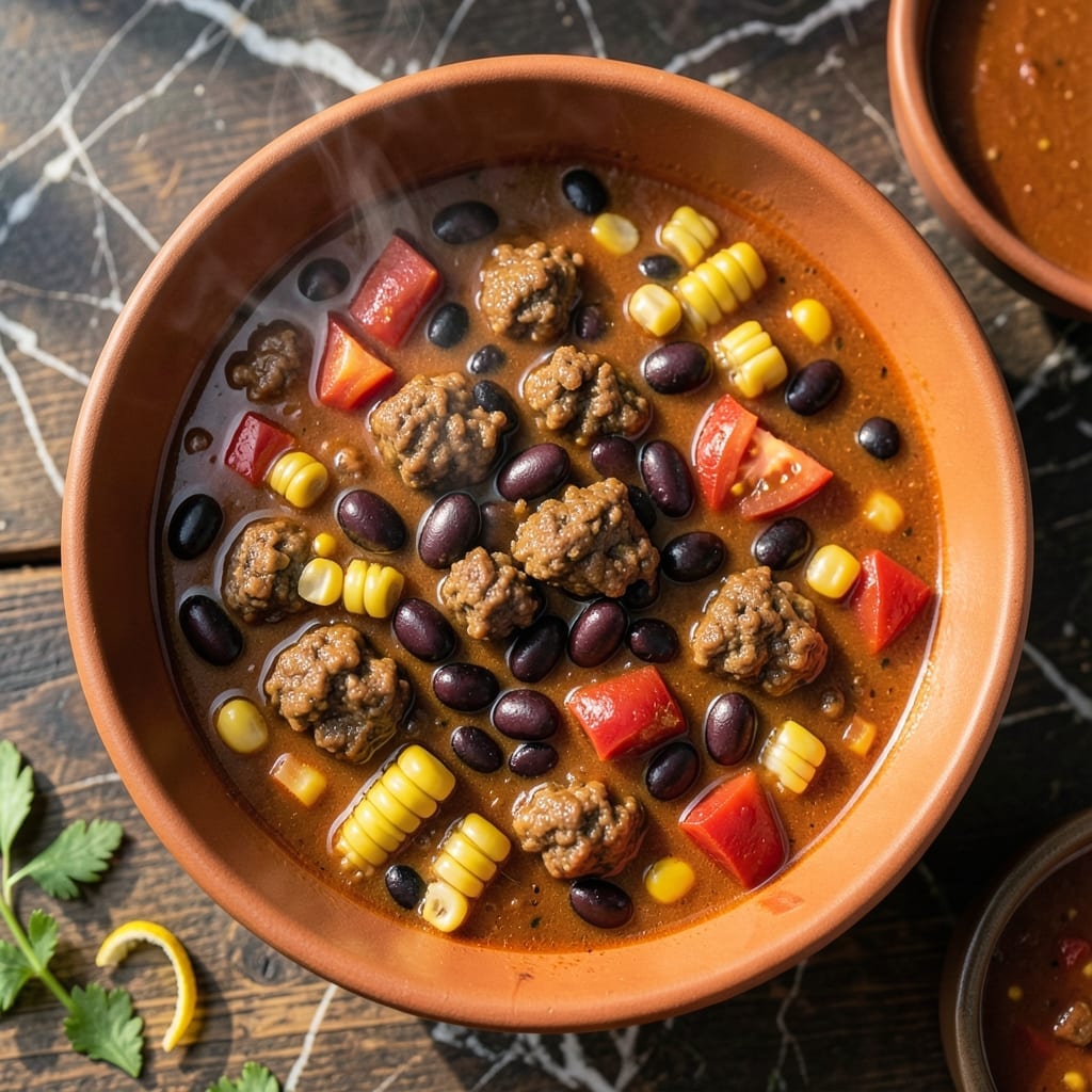 Taco Soup Recipe Crock Pot: Slow-Cooked Tex-Mex Flavor