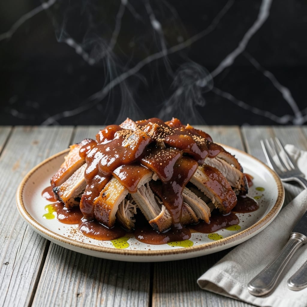 Kansas City BBQ Sauce Recipe Pulled Pork: Thick Glaze for Smoky Meats
