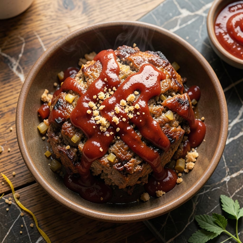 Barbecue Meatloaf Recipe: Smoky Glaze Over Juicy Slices