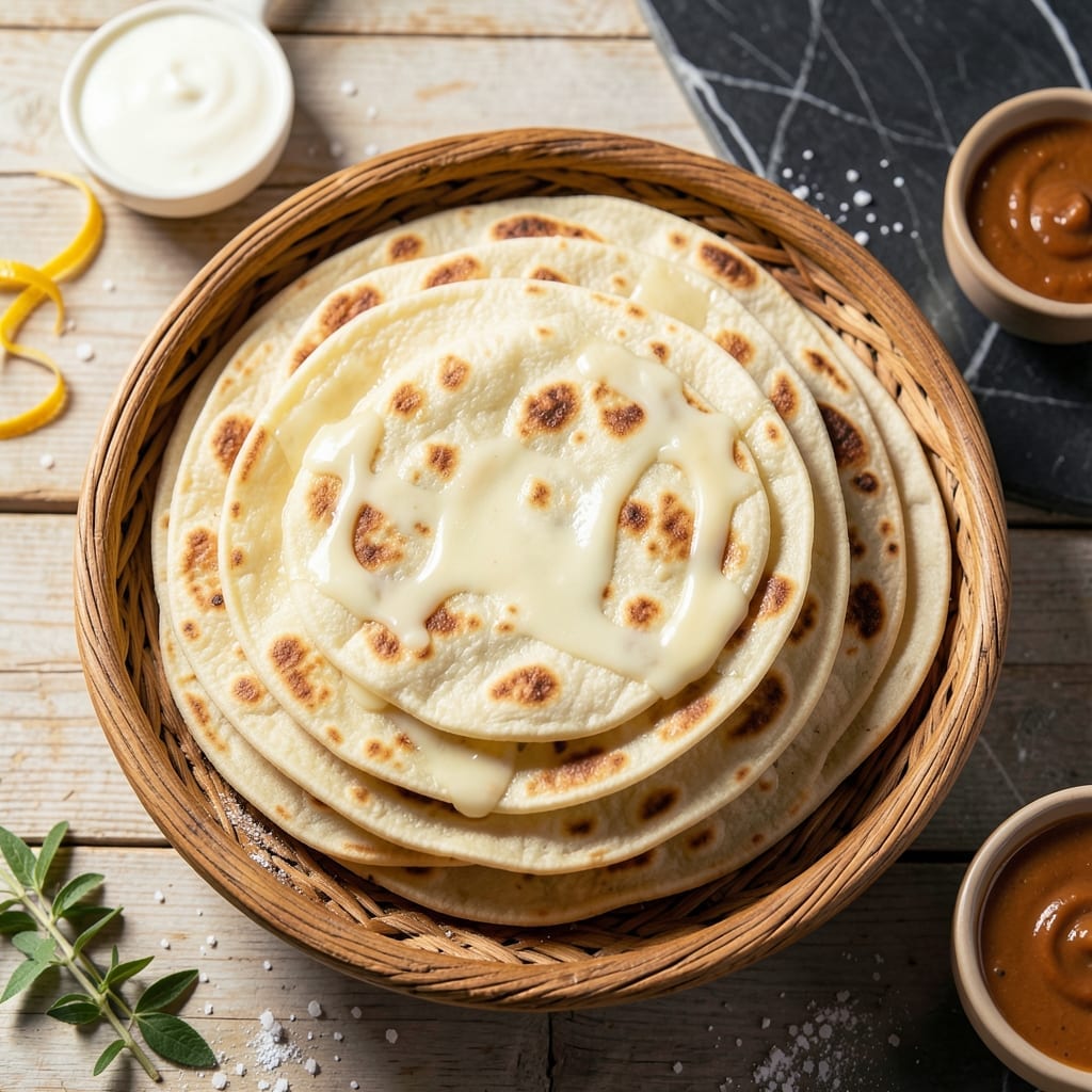 Homemade Flour Tortilla Recipe With Butter: Soft, Pliable and Golden Layers