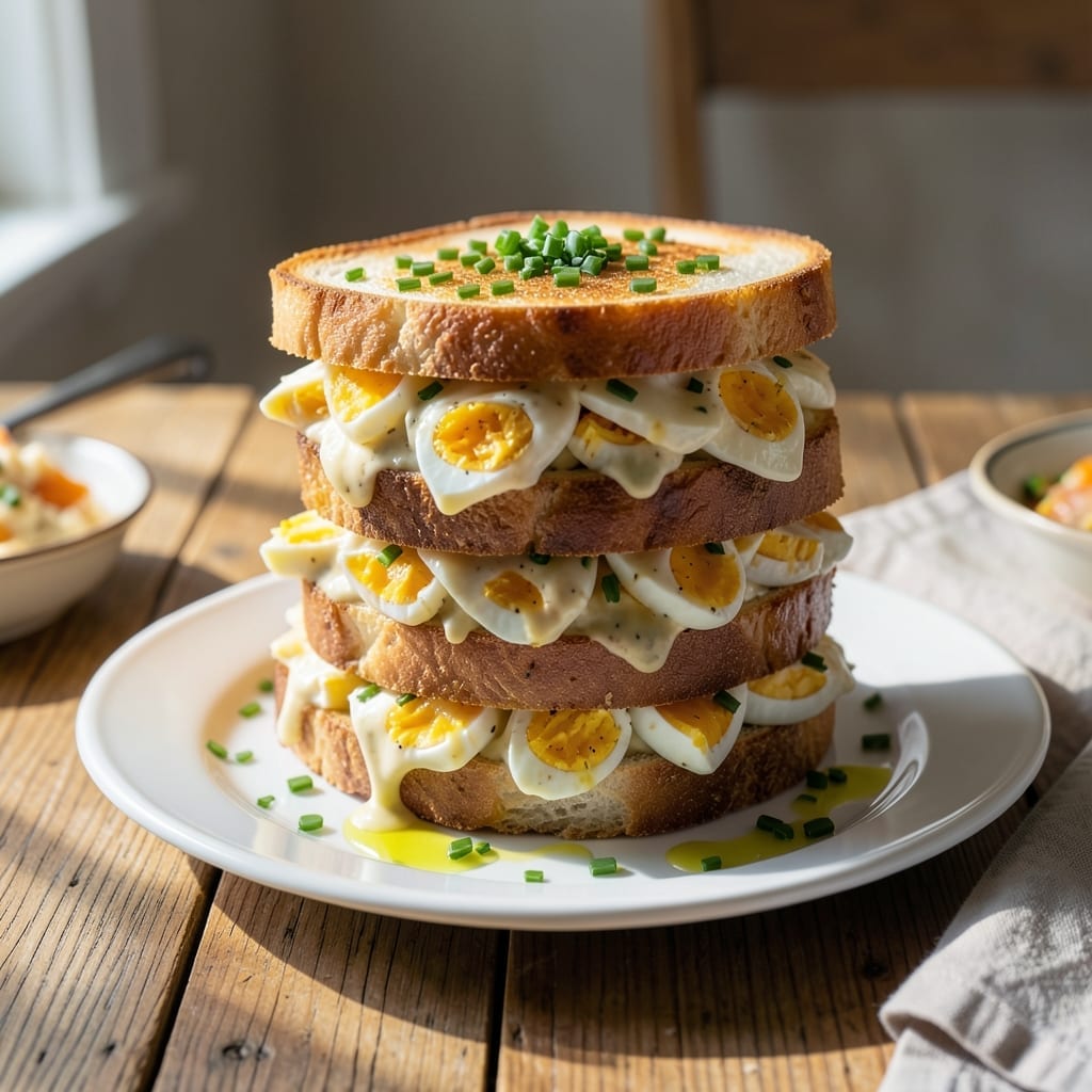 Egg Mayonnaise Sandwich Recipe UK: Classic Creamy British Lunch