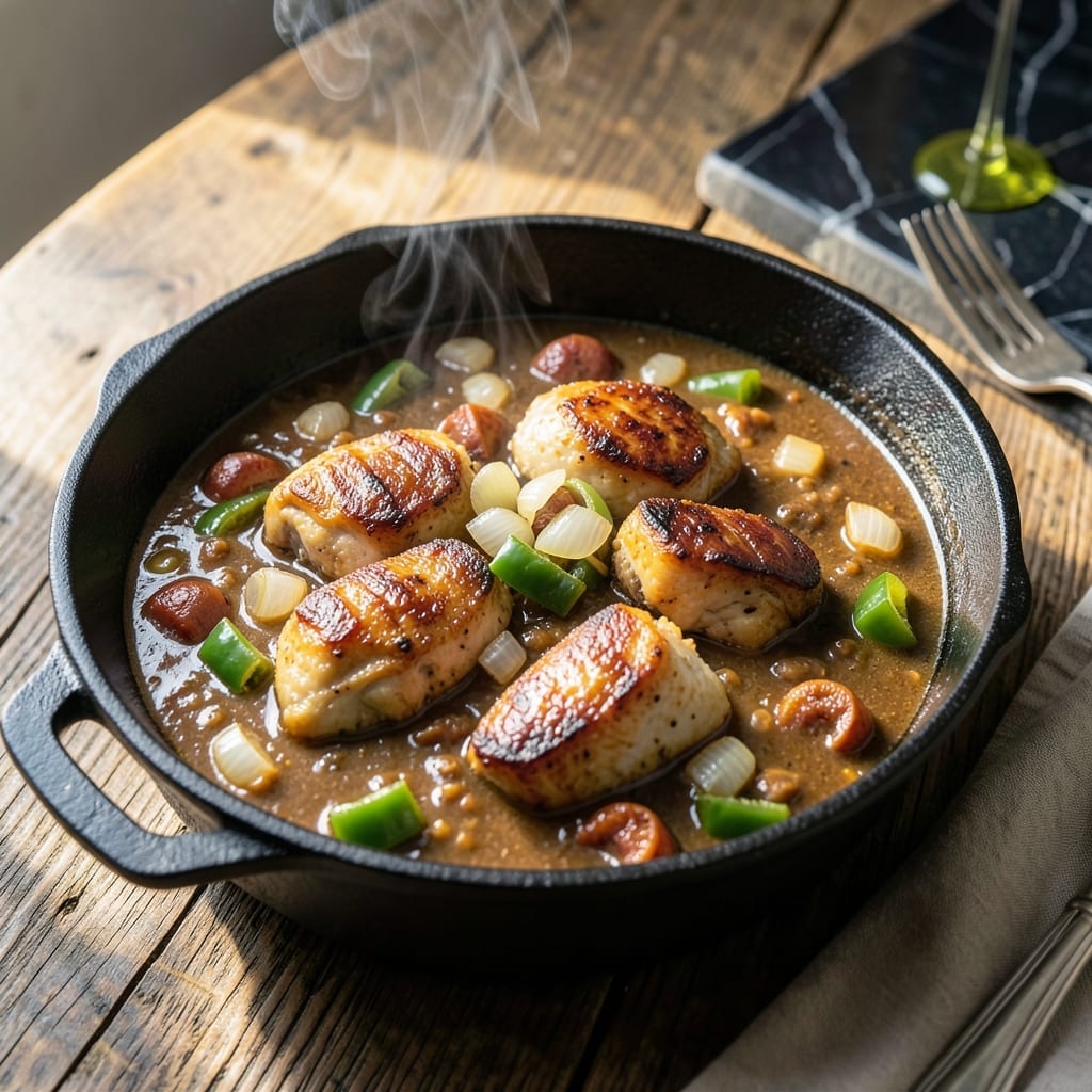 Dry Roux Gumbo Recipe: Deep Flavor in a Dark, Nutty Base Dry Roux Gumbo Recipe: Deep Flavor in a Dark, Nutty Base