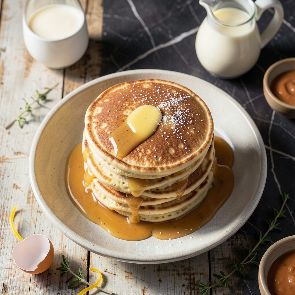 Pancake Recipe With No Baking Powder: Fluffy Stacks Using Just Eggs