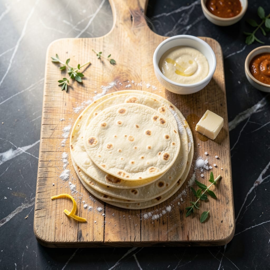 Flour Tortilla Recipe Small Batch: Freshly Rolled and Pillowy Soft Flour Tortilla Recipe Small Batch: Freshly Rolled and Pillowy Soft