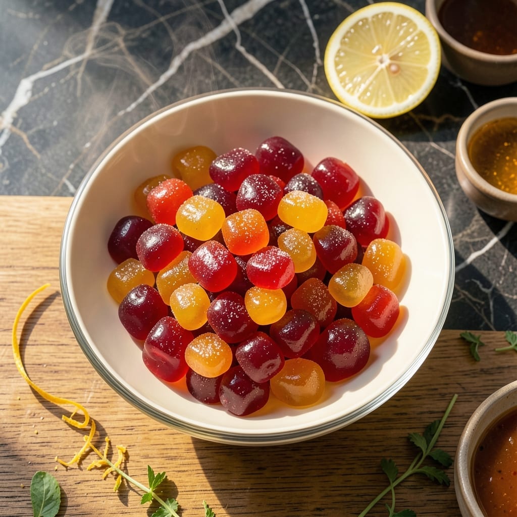 Homemade Gummies Recipe: Chewy Bites With Fruit Puree Base
