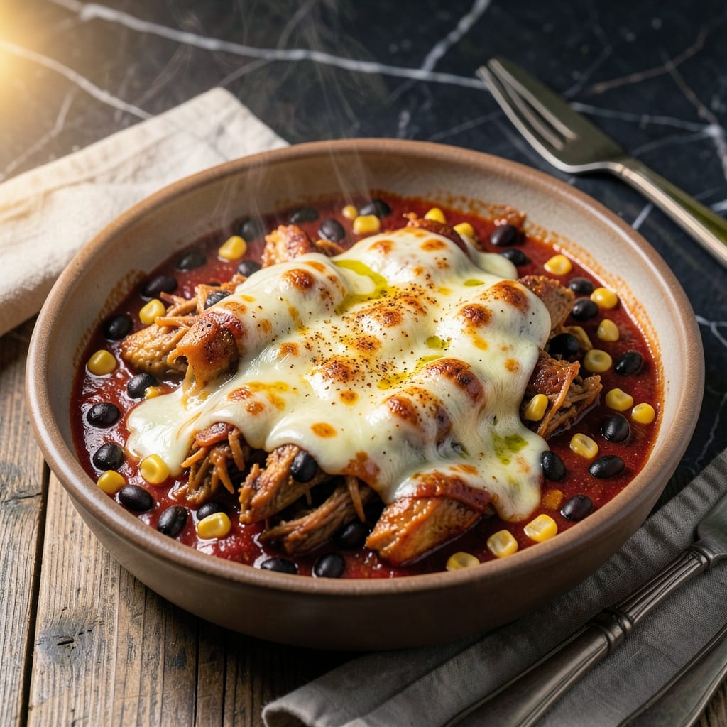 Chicken Enchilada Crock Pot Recipe: Hands-Off Spiced Perfection