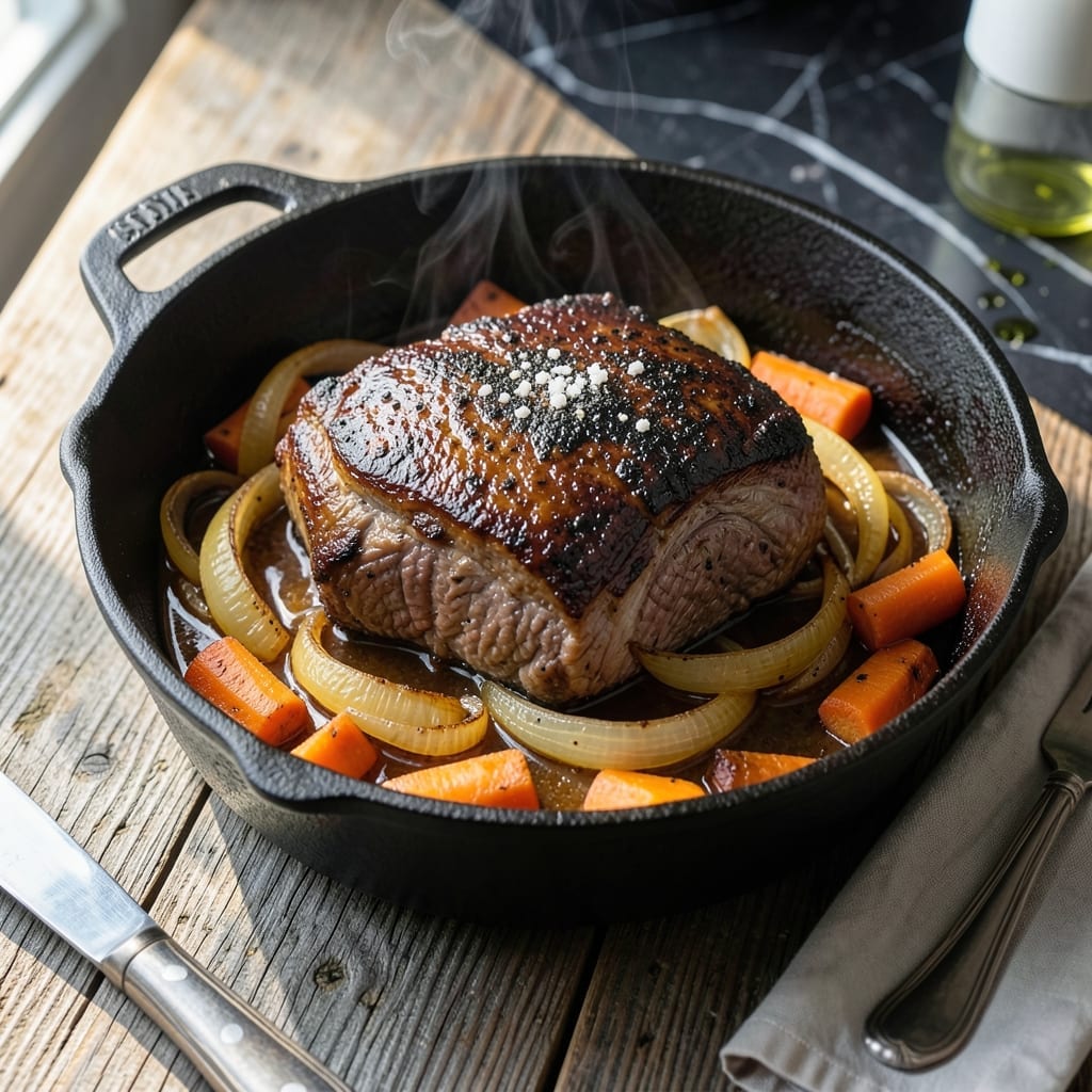 Savory Pot Roast Recipe Oven: Dutch Oven Braised to Fork-Tender Comfort