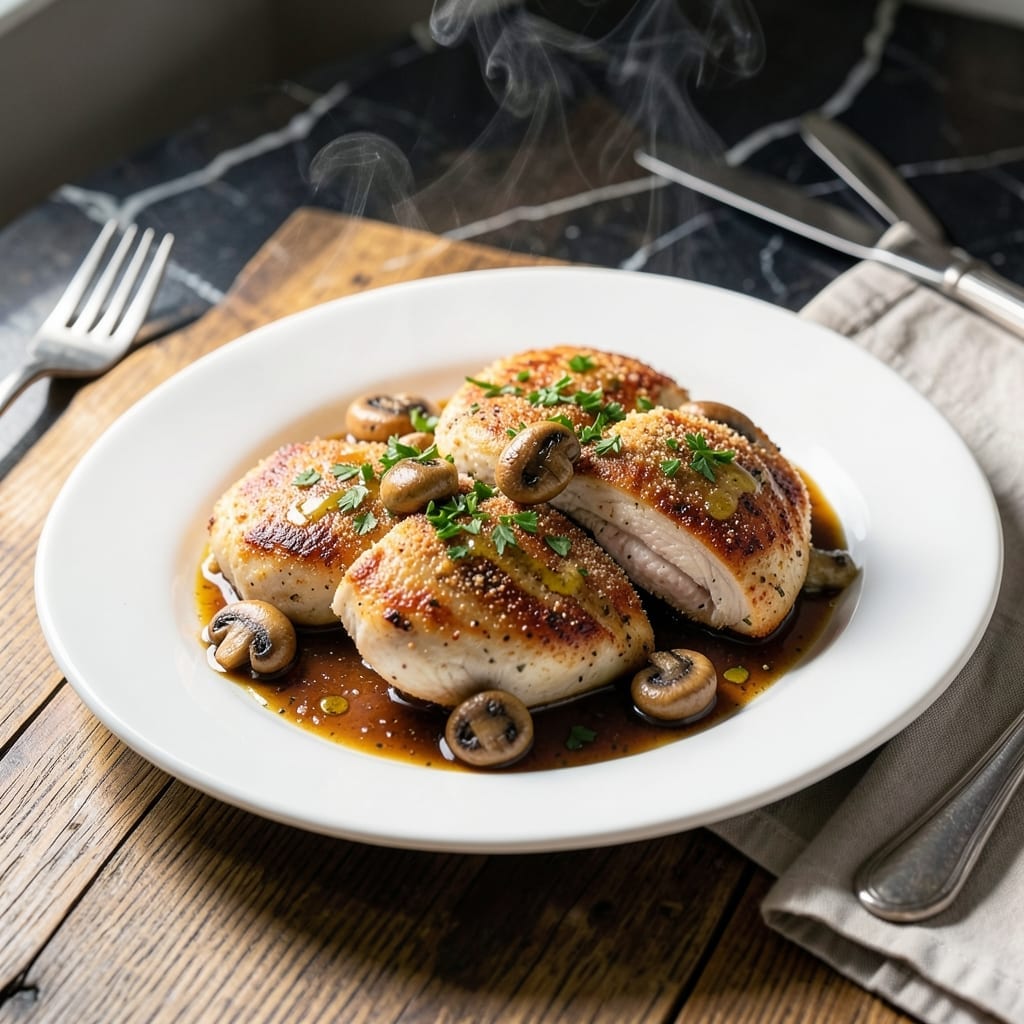 Carmines Chicken Marsala Recipe: Wine-Braised Elegance with Mushroom Depth