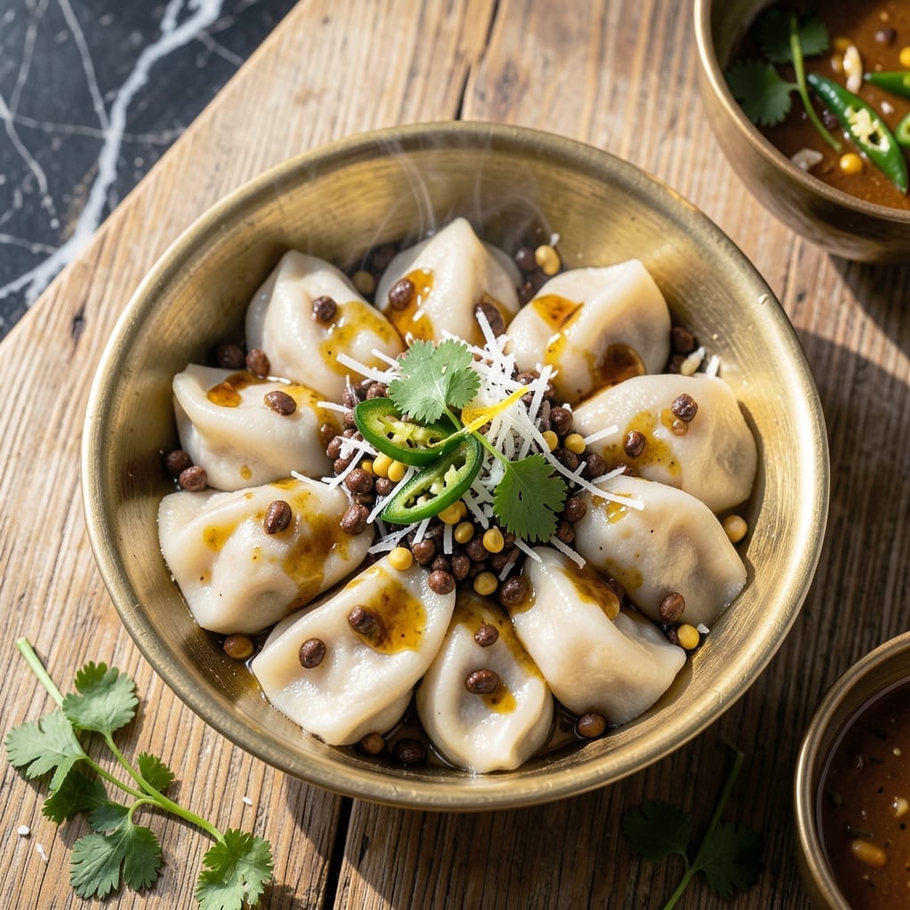 Kara Kozhukattai Recipe With Rice Flour: Soft Pillowy Steamed Dumplings Kara Kozhukattai Recipe With Rice Flour: Soft Pillowy Steamed Dumplings