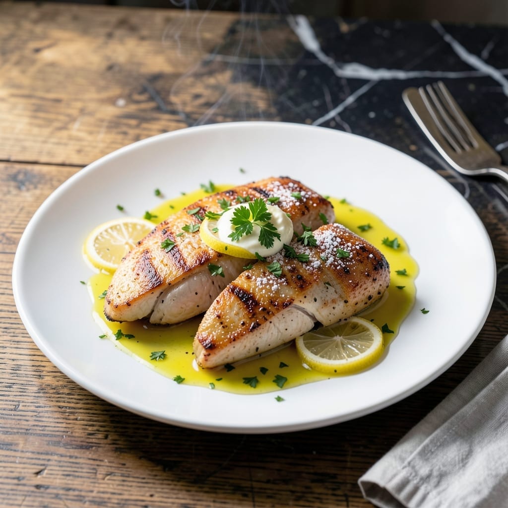 Recipe for Chicken Piccata With Lemon Sauce: Zesty Citrus and Caper Brightness